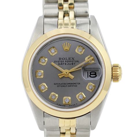 rolex lady datejust 6917|rolex 69173 diamond bezel.